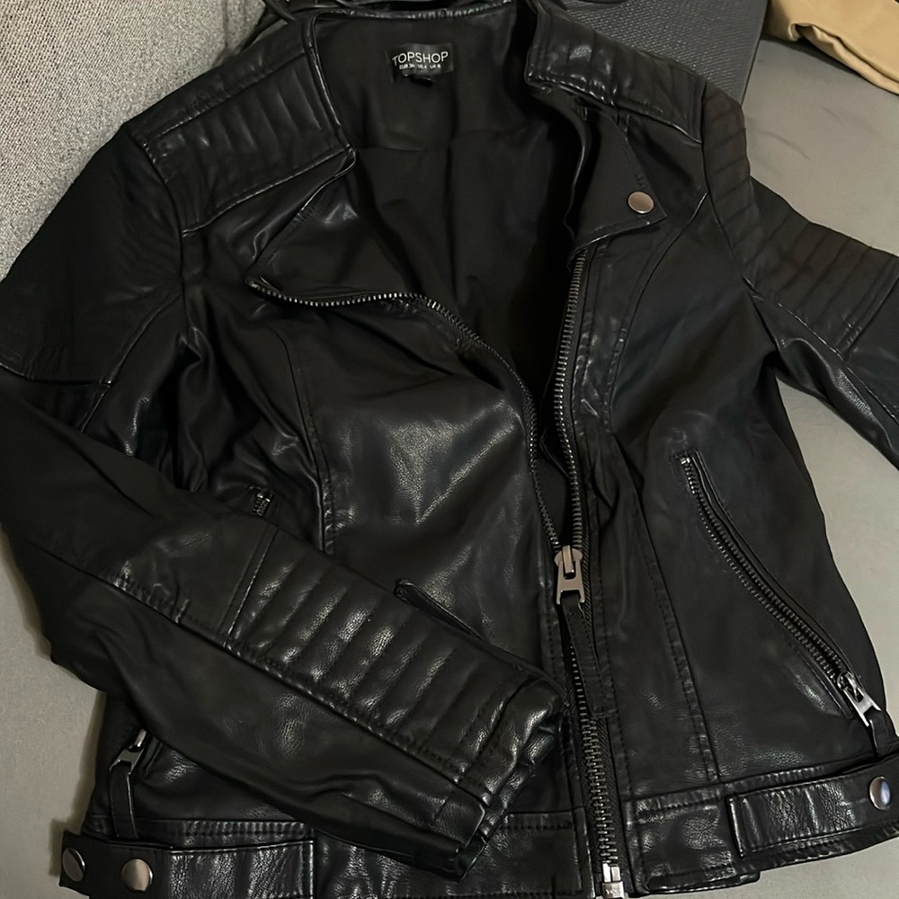 Leather jacket